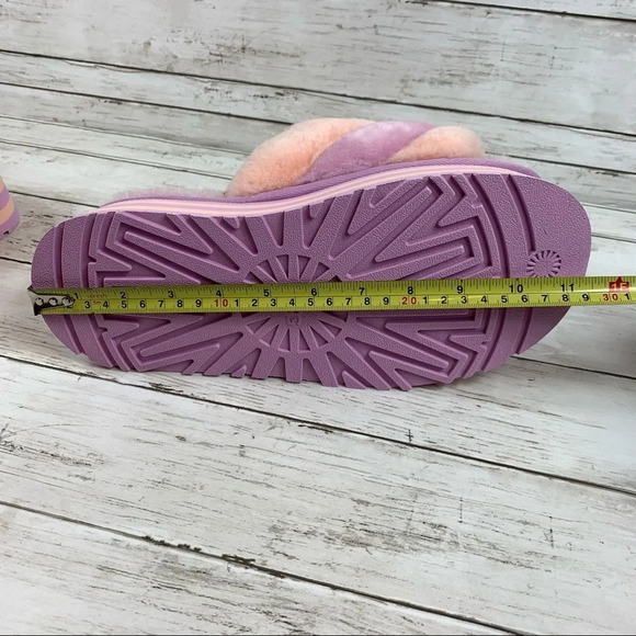 UGG Disco Slide Stripe-Primerose Pink Platform - Picture 11 of 11